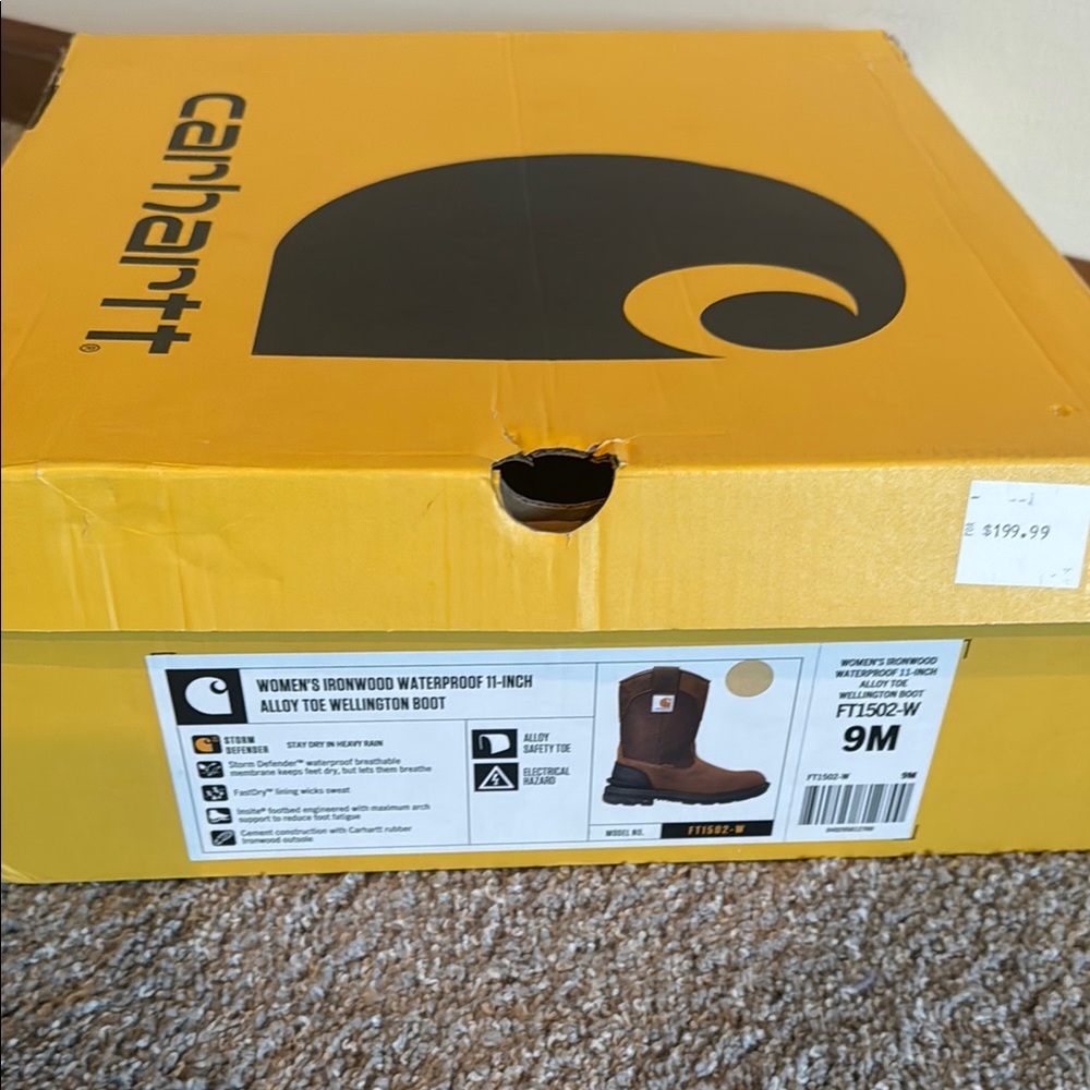 Carhartt Tan and Brown Work Boots - Picture 9 of 16